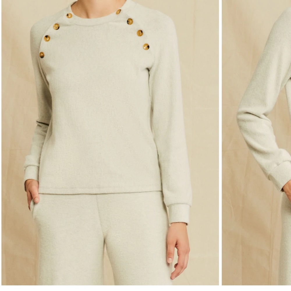 Amour Vert August Nouveau Fleece Top